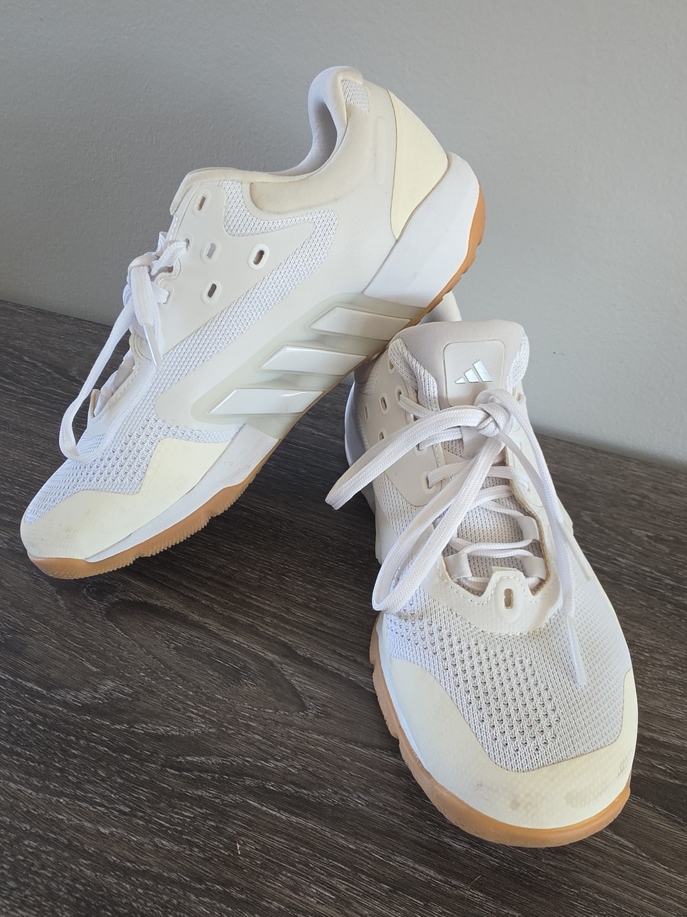 adidas Women's Cream and Gum Athletic Sneakers